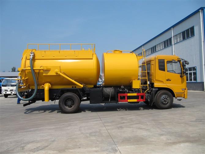 東風天錦高壓清洗吸污車 東風天錦高壓清洗吸污車