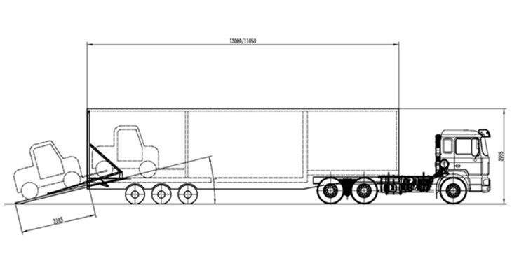 廂式檢衡車整體示意圖 廂式檢衡車整體示意圖